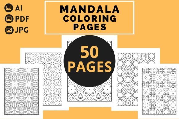 Download Outstanding Mandala Coloring Pages - Premium Bundle