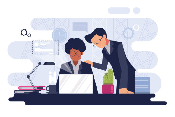 Download Corporate Office Working Illustration - Office Collection