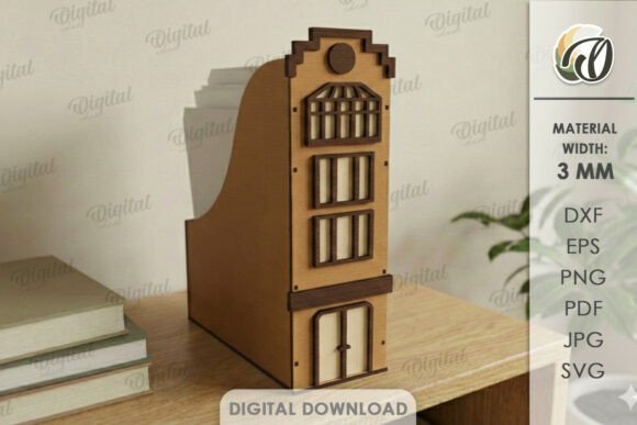 Download House Office Organizer Laser Cut - Office Collection