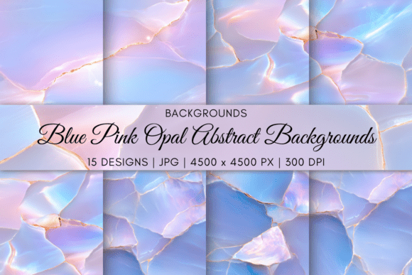 Download Blue Pink Opal Abstract Backgrounds - Premium Resources